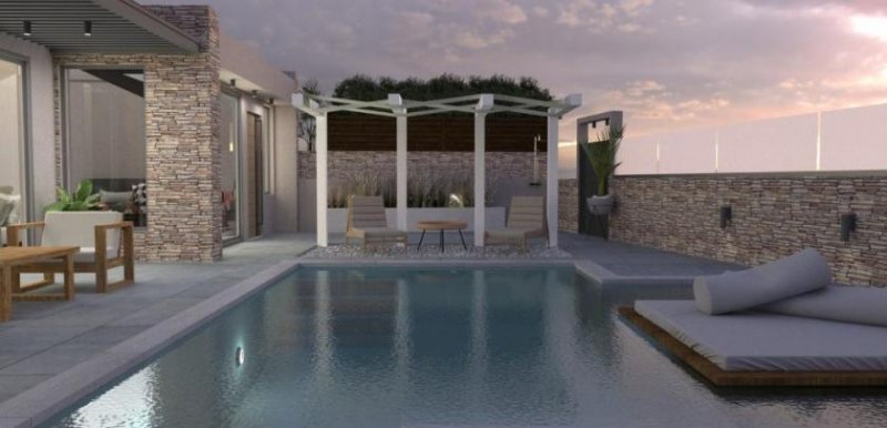 Afrata Kreta, Afrata: Neubau! Stilvolle moderne Villa mit Meerblick zu verkaufen Haus kaufen
